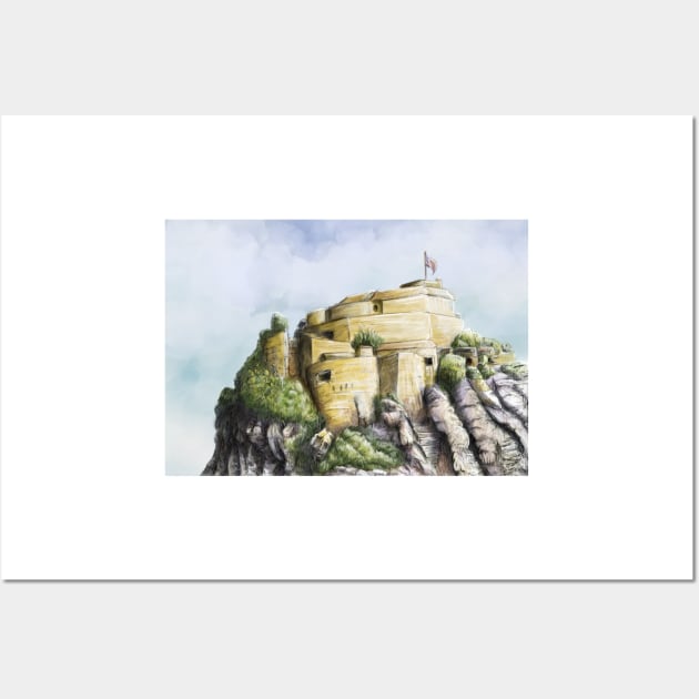 Parson’s Lodge, Gibraltar Wall Art by stephenignacio